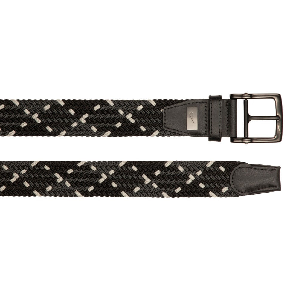 Nike Golf Belt - Stretch Woven - Black - Smoke Multi 2026