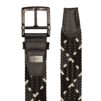 Nike Golf Belt - Stretch Woven - Black - Smoke Multi 2026