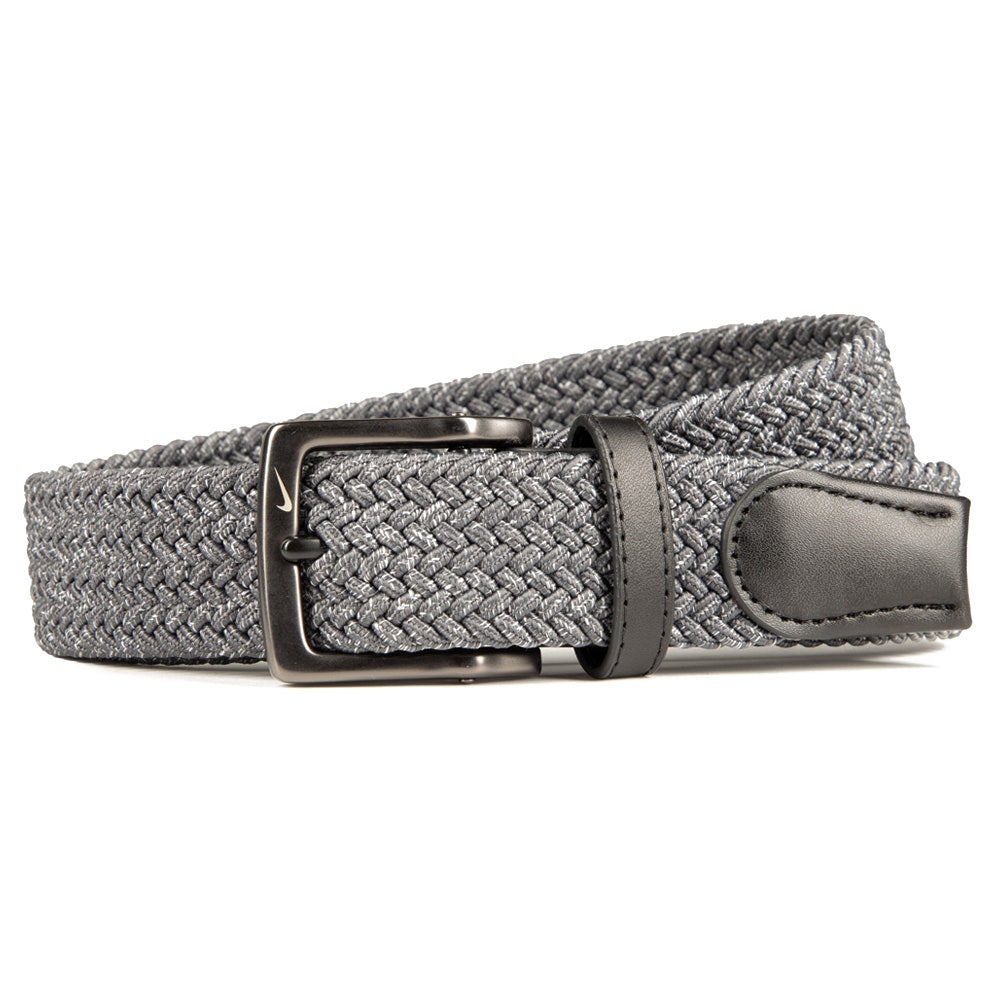 Nike Golf Belt - Stretch Woven - Light Grey Heather 2026