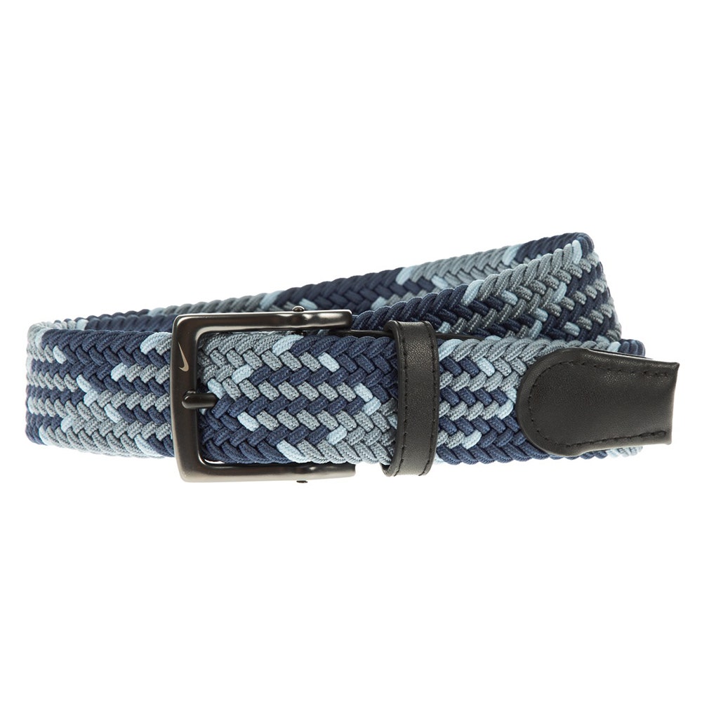 Nike Golf Belt - Stretch Woven - Midnight Navy Multi 2024