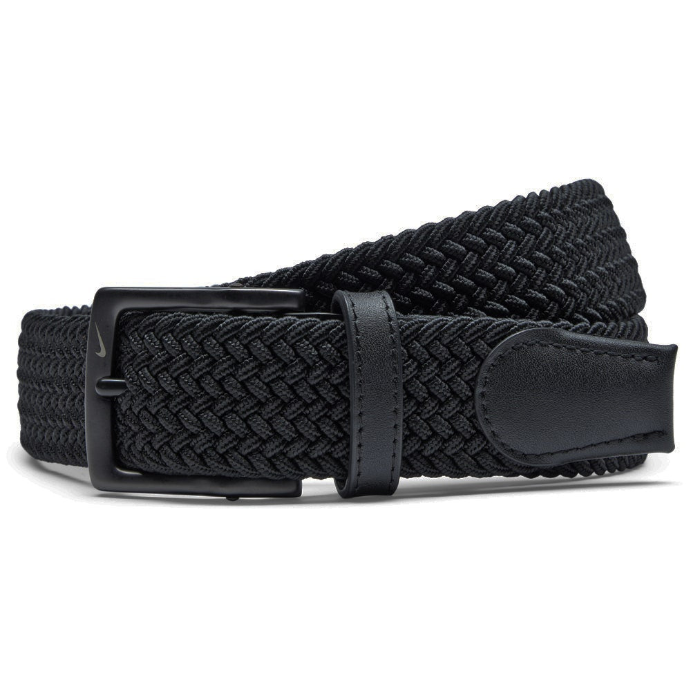 Nike Golf Belt - Tour Stretch Woven - Black 2026