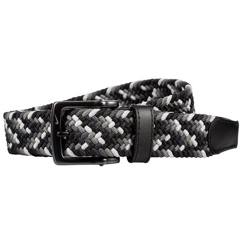 Nike Golf Belt - Tour Stretch Woven - Dk Grey Multi 2026