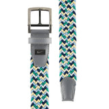 Nike Golf Belt - Tour Stretch Woven - Green Multi 2026
