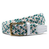 Nike Golf Belt - Tour Stretch Woven NRG - Green Multi 2026