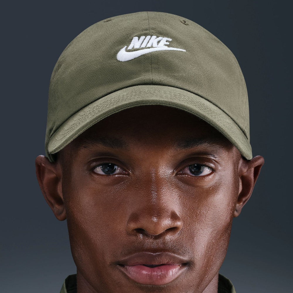 Nike Golf Cap - Club Futura Washed - Medium Olive FA26