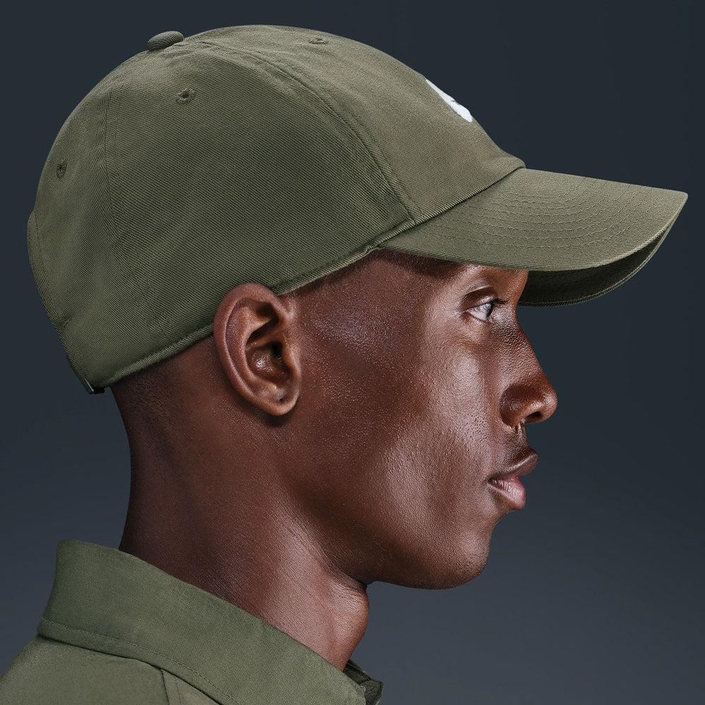 Nike Golf Cap - Club Futura Washed - Medium Olive FA26