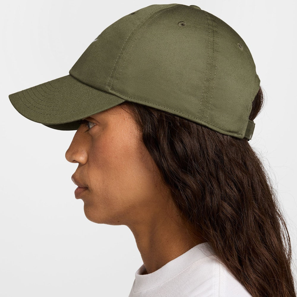 Nike Golf Cap - Club Futura Washed - Medium Olive FA26