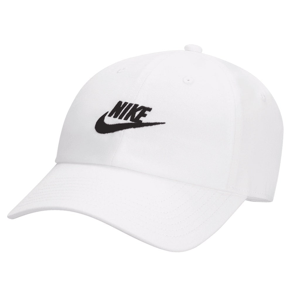 Nike Golf Cap - Club Futura Washed - White FA26