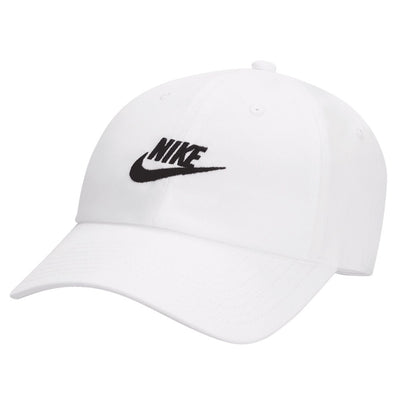 Nike Golf Cap - Club Futura Washed - White FA26