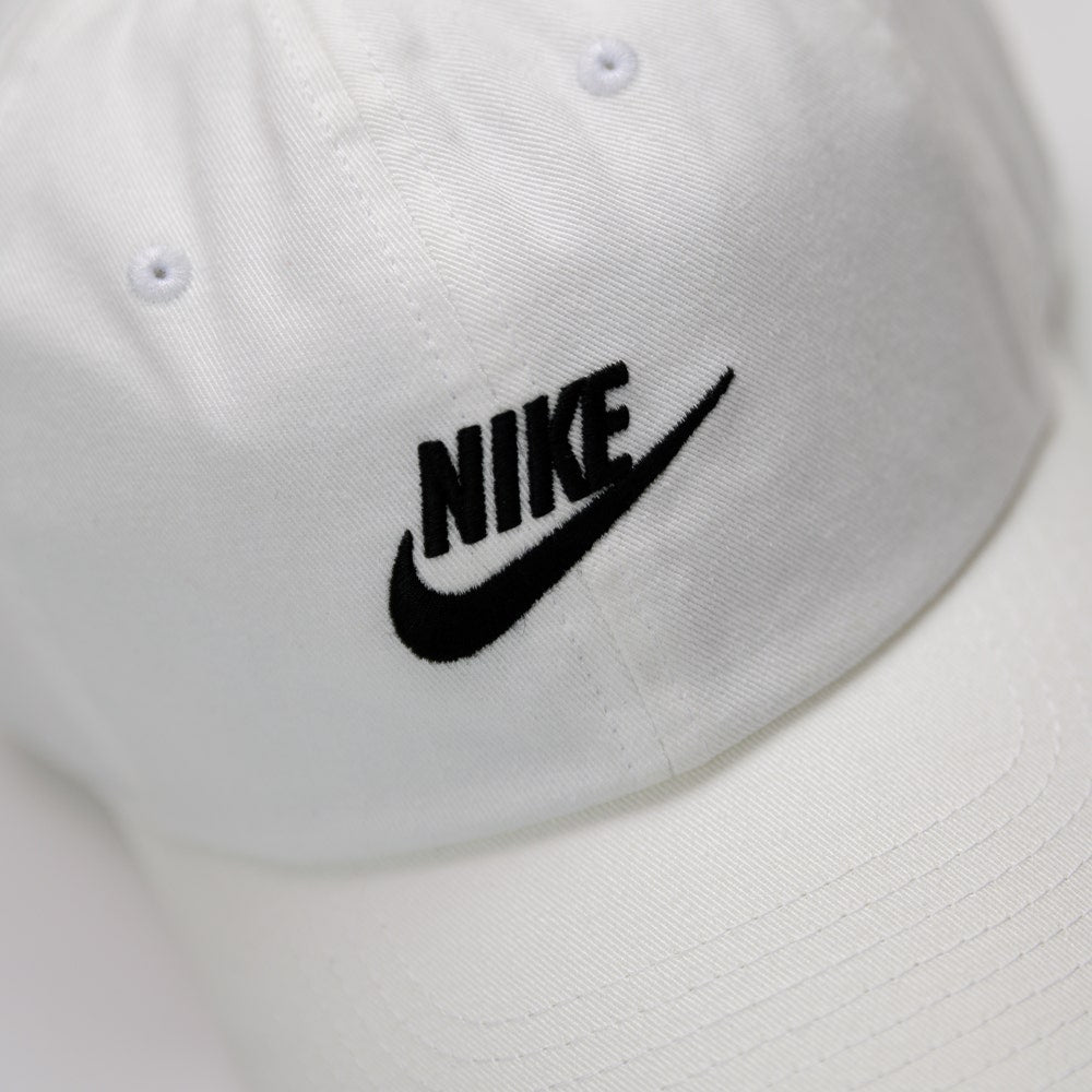 Nike Golf Cap - Club Futura Washed - White FA26