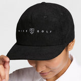 Nike Golf Cap - NK Cord Strapback - Black SP26