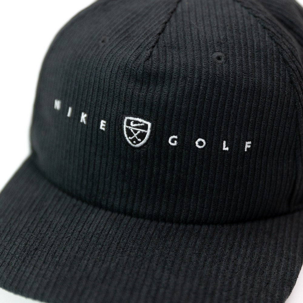 Nike Golf Cap - NK Cord Strapback - Black SP26