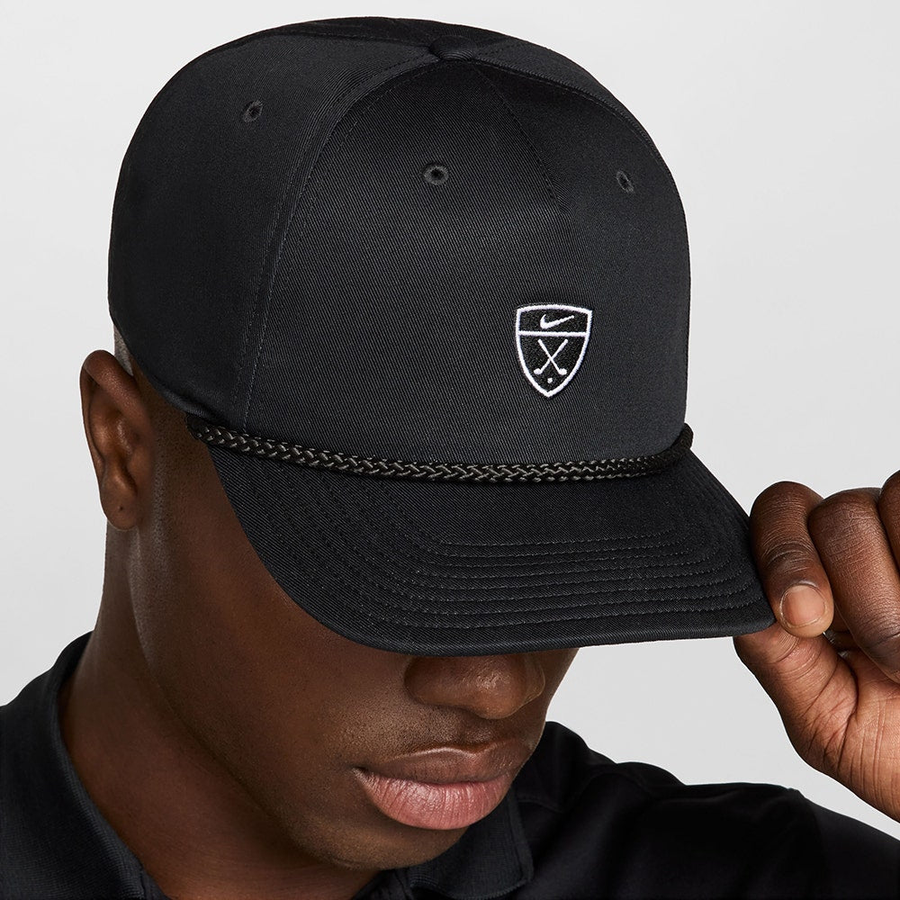 Nike Golf Cap - NK Par 5 Snapback - Black SP26