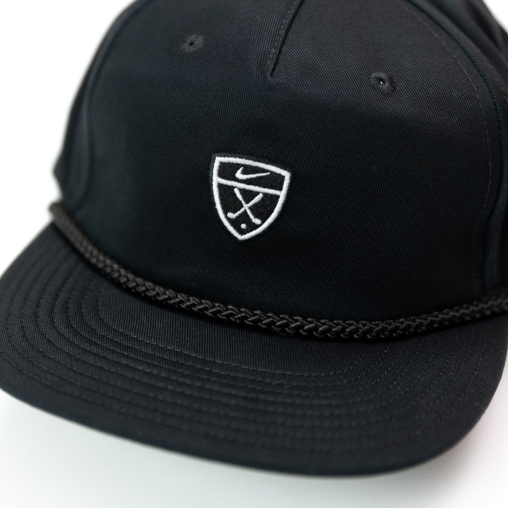 Nike Golf Cap - NK Par 5 Snapback - Black SP26