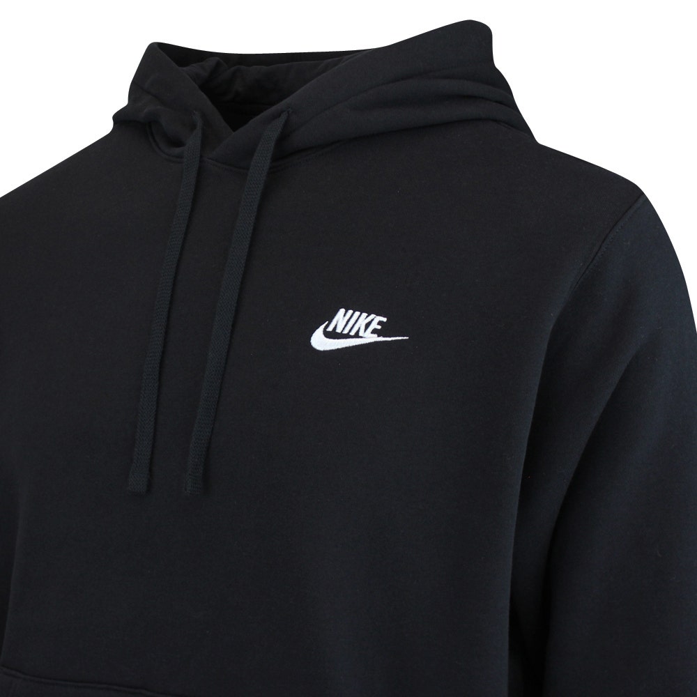 Nike Golf Hoodie - NSW Club Fleece Pullover - Black SP25
