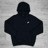 Nike Golf Hoodie - NSW Club Fleece Pullover - Black SP25