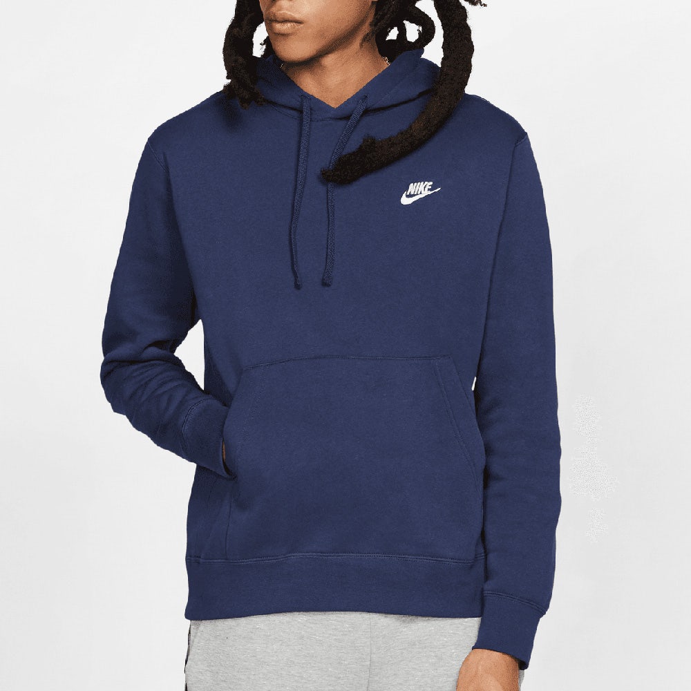 Nike Golf Hoodie - NSW Club Fleece Pullover - Midnight SP25