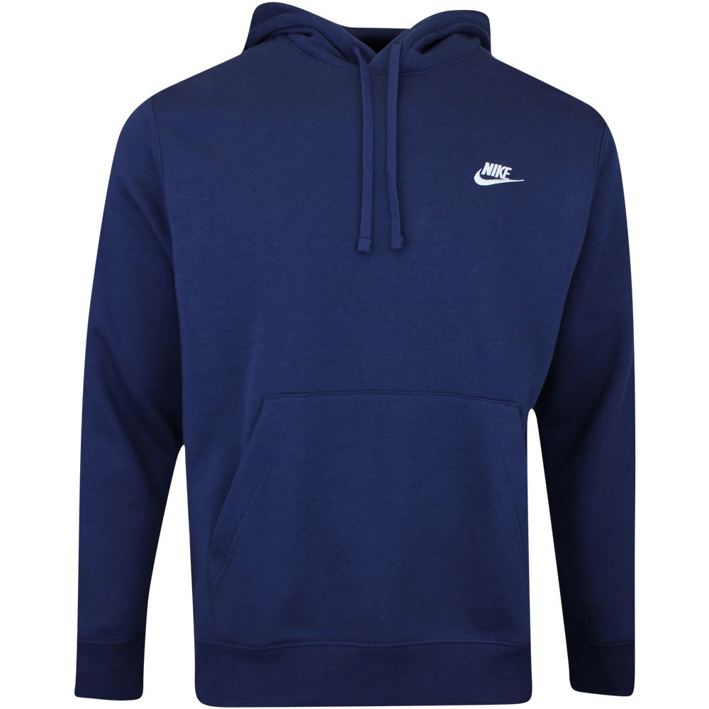 Nike Golf Hoodie - NSW Club Fleece Pullover - Midnight SP25