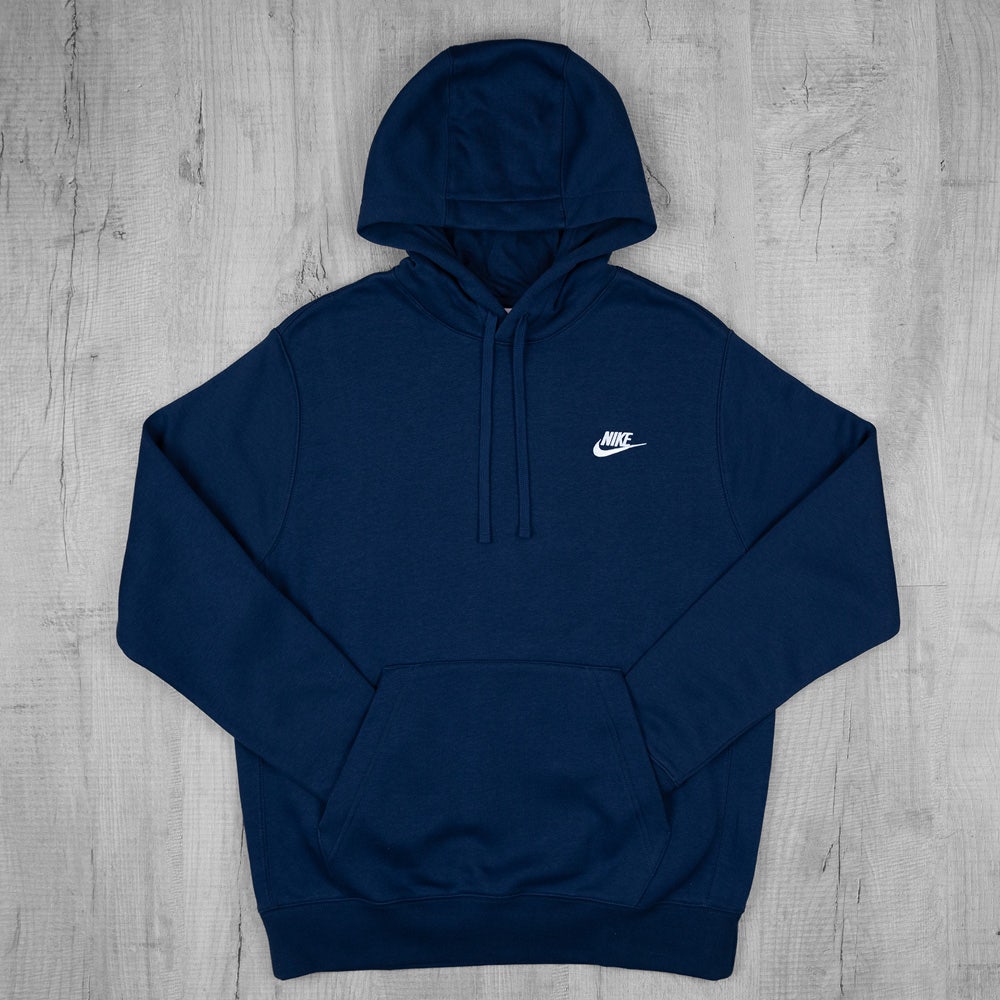 Nike Golf Hoodie - NSW Club Fleece Pullover - Midnight SP25
