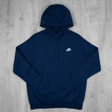 Nike Golf Hoodie - NSW Club Fleece Pullover - Midnight SP25