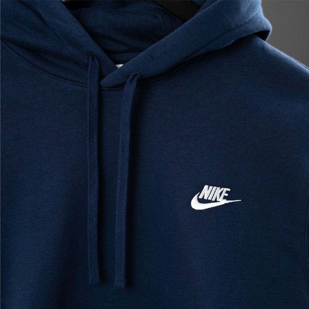 Nike Golf Hoodie - NSW Club Fleece Pullover - Midnight SP25