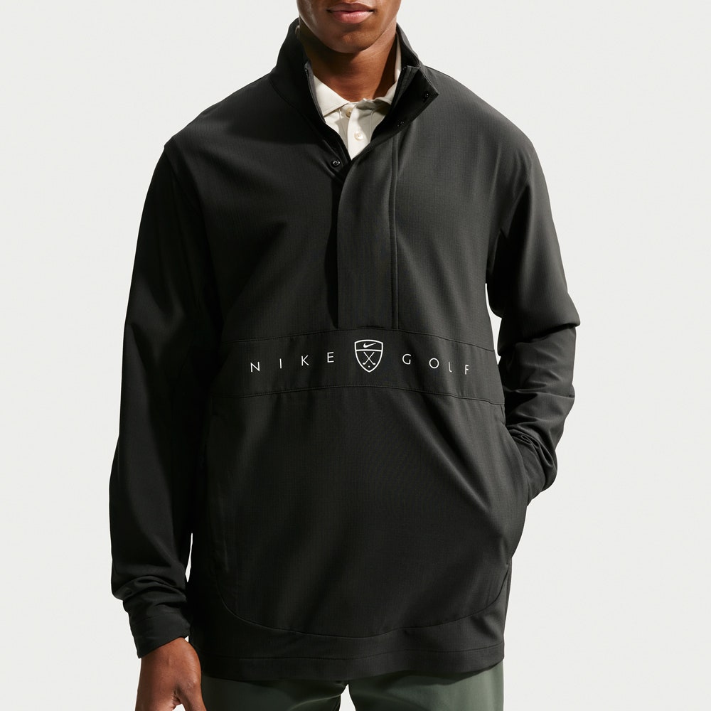 Nike Golf Jacket - NK Repel Soft Shell HZ - Black FA26