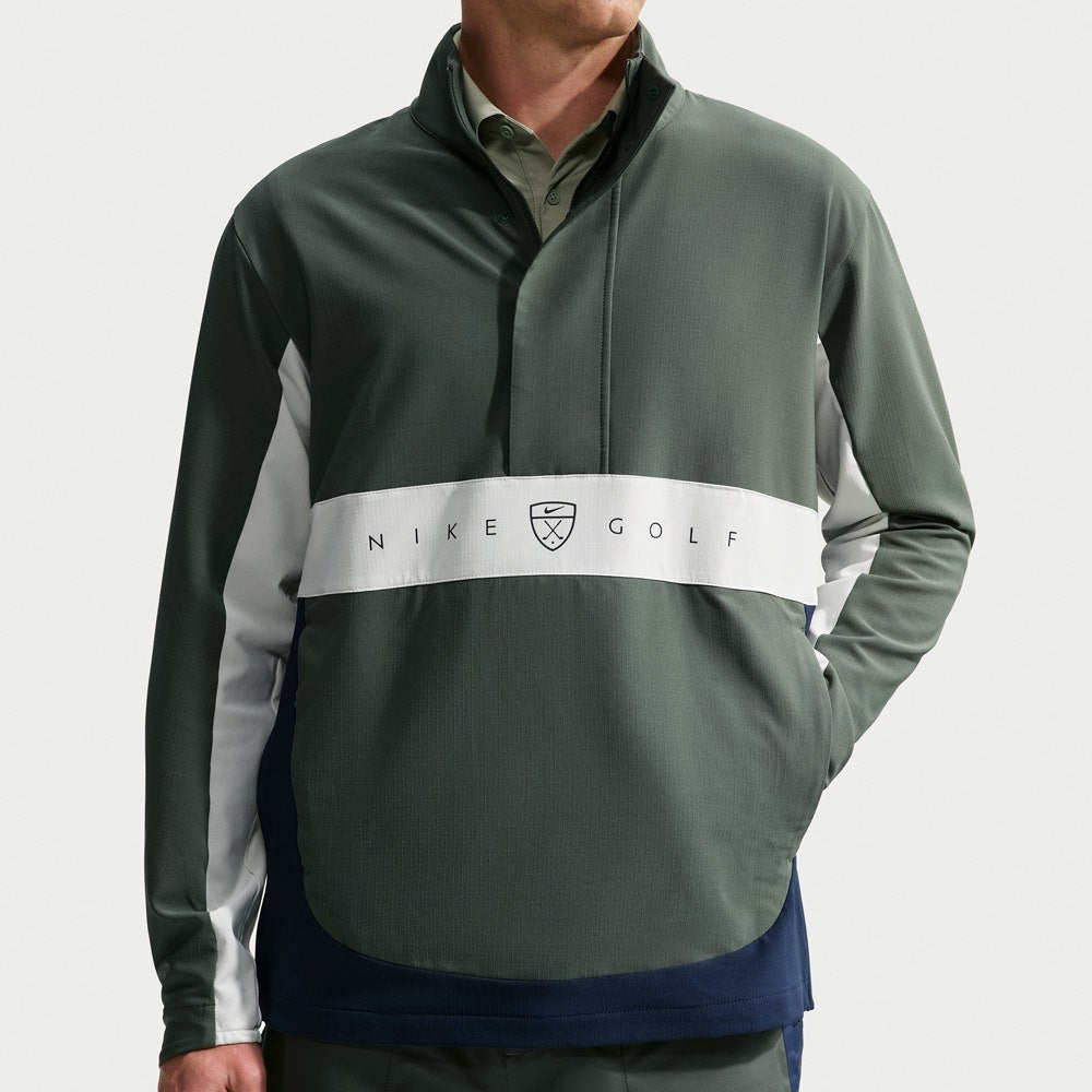 Nike Golf Jacket - NK Repel Soft Shell HZ - Camo Green FA26