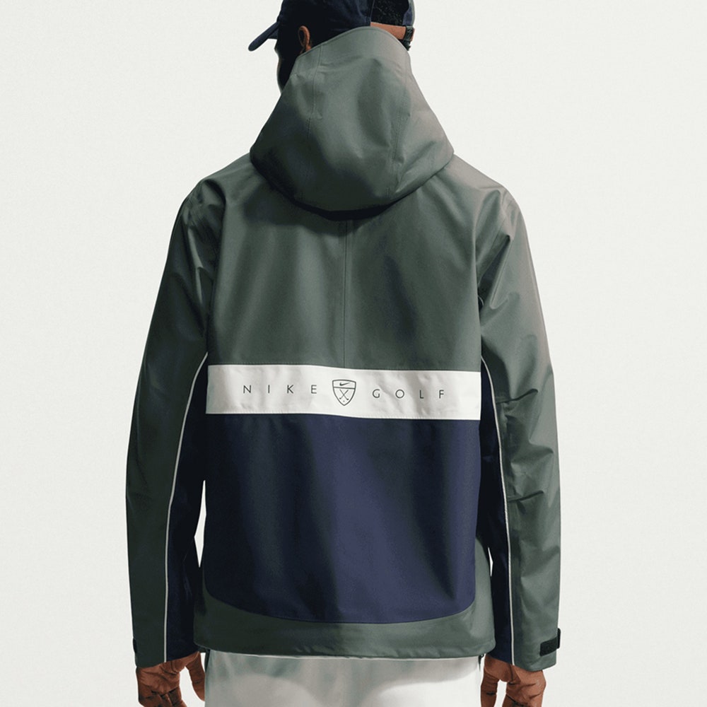 Nike Golf Jacket - NK Storm-Fit ADV FZ - Camo Green FA26