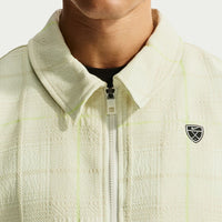 Nike Golf Jacket - NK Tartan Loose Fit Shacket - Sail SP26