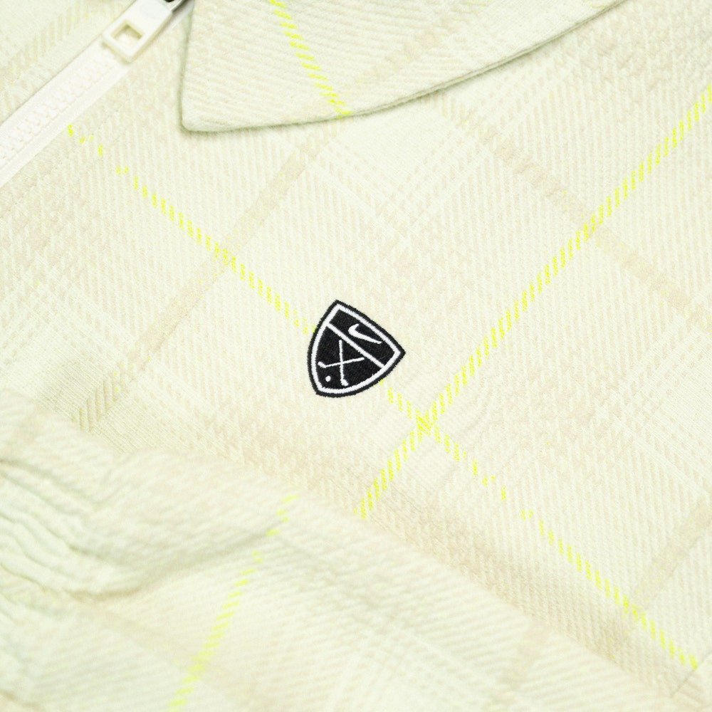 Nike Golf Jacket - NK Tartan Loose Fit Shacket - Sail SP26
