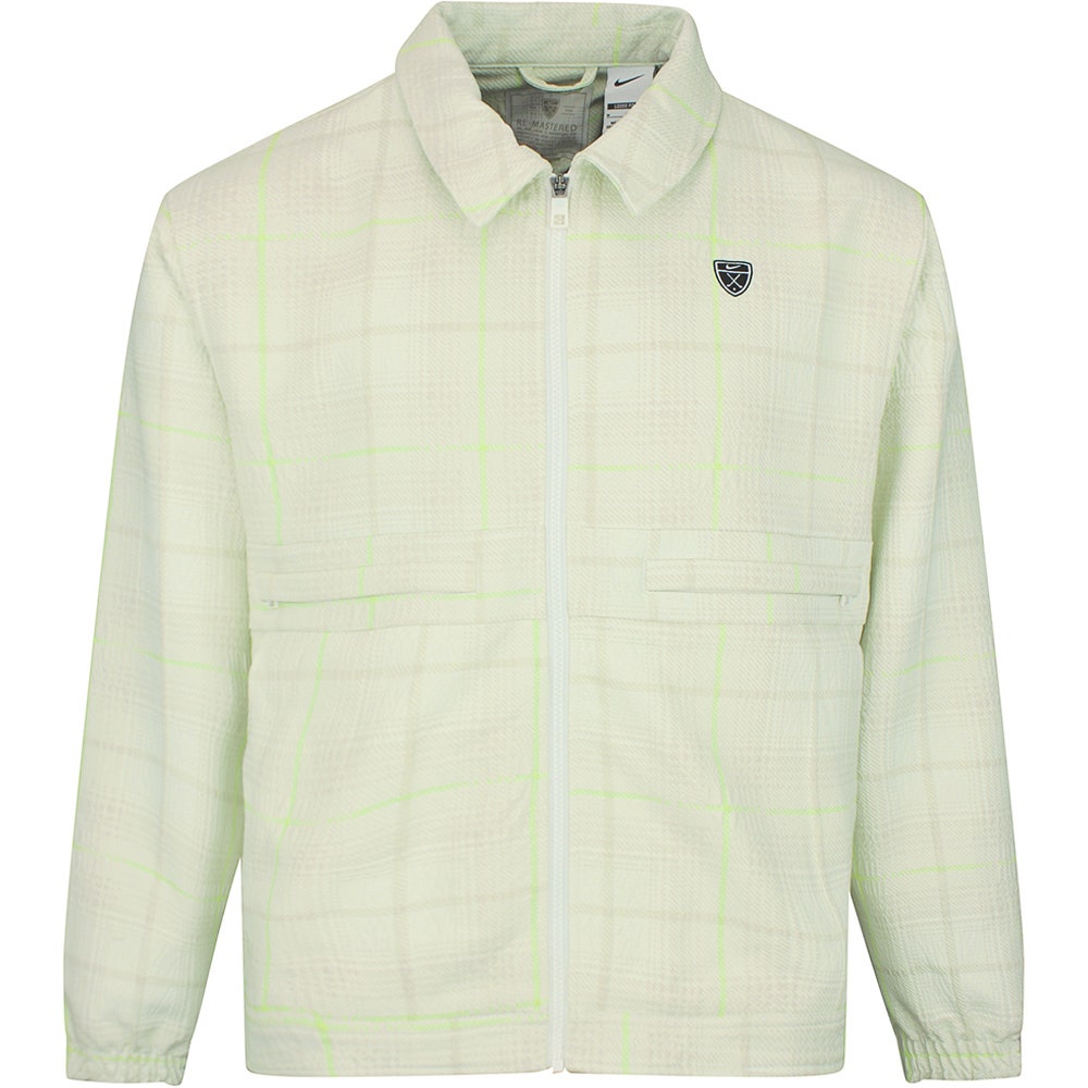 Nike Golf Jacket - NK Tartan Loose Fit Shacket - Sail SP26