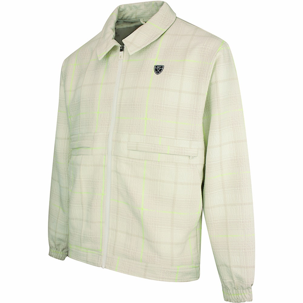 Nike Golf Jacket - NK Tartan Loose Fit Shacket - Sail SP26