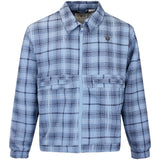 Nike Golf Jacket - NK Tartan Loose Fit Shacket - Work Blue SU26