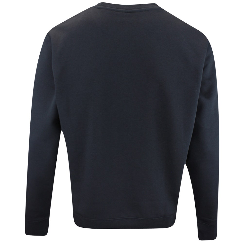 Nike Golf Jumper - NK Club Brushback Crew Neck - Black - Pink HO25
