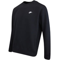 Nike Golf Jumper - NK Club Brushback Crew Neck - Black SP26