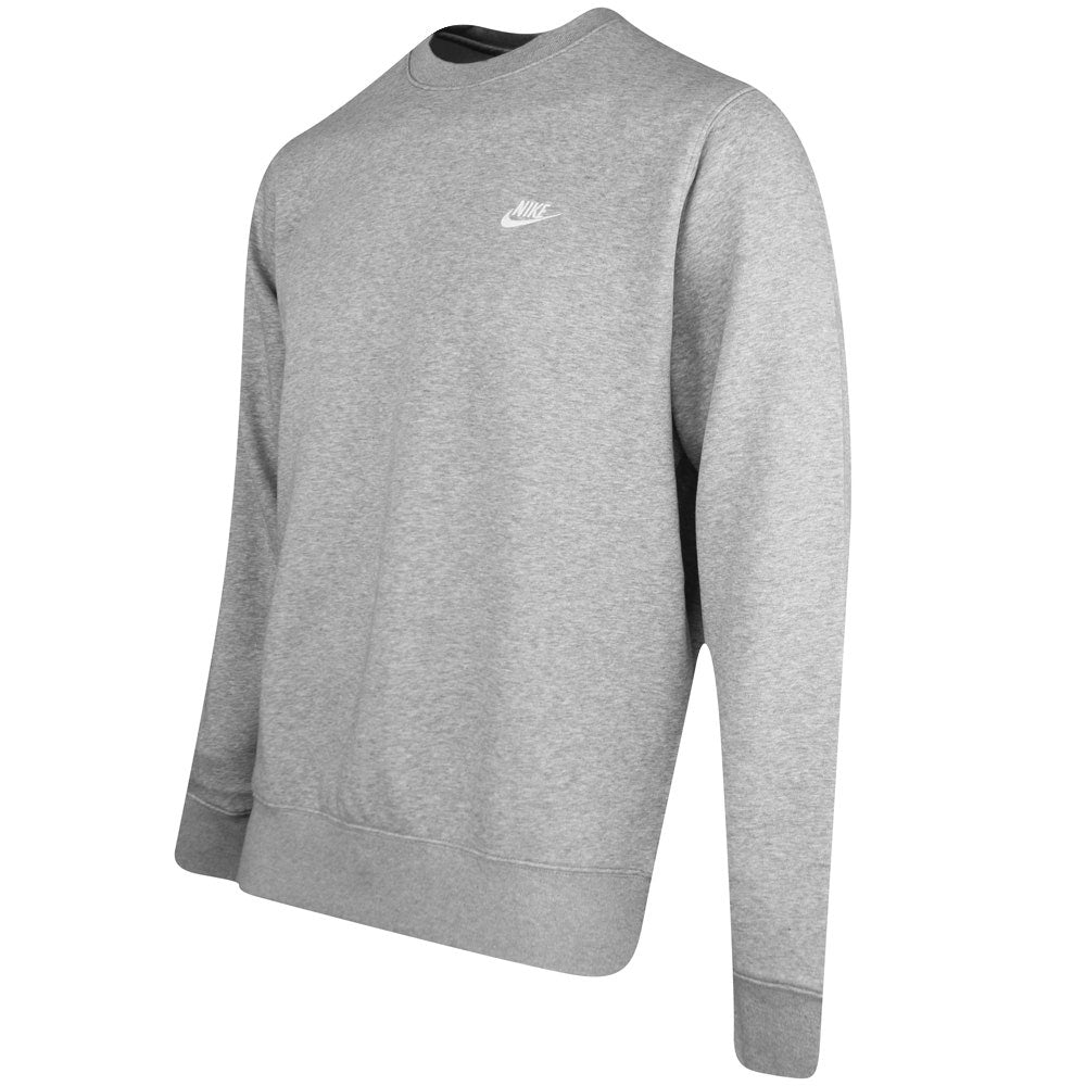 Nike Golf Jumper - NK Club Brushback Crew Neck - Dk Grey Heather SP26