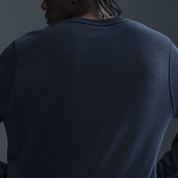 Nike Golf Jumper - NK Club Brushback Crew Neck - Obsidian SP26
