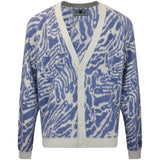 Nike Golf Jumper - NK Loose Fit Cardigan - Camo Tartan FA26