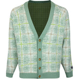 Nike Golf Jumper - NK Tartan Loose Fit Cardigan - Steam SP26
