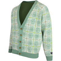 Nike Golf Jumper - NK Tartan Loose Fit Cardigan - Steam SP26