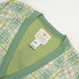 Nike Golf Jumper - NK Tartan Loose Fit Cardigan - Steam SP26