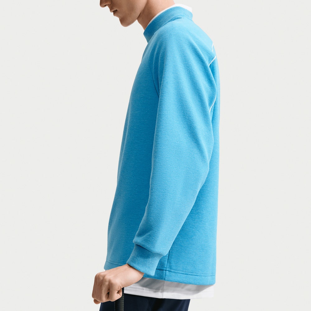 Nike Golf Jumper - NK TF Par 5 Crew Neck - Aurora Blue FA26