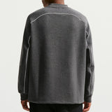 Nike Golf Jumper - NK TF Par 5 Crew Neck - Black SP26