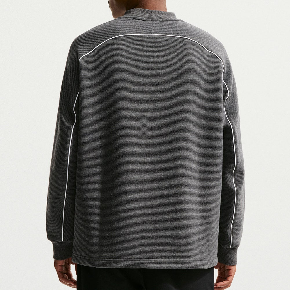 Nike Golf Jumper - NK TF Par 5 Crew Neck - Black SP26