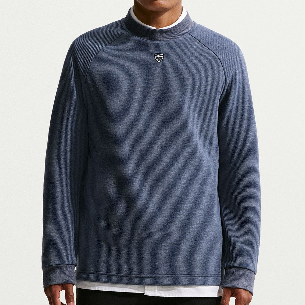 Nike Golf Jumper - NK TF Par 5 Crew Neck - College Navy SP26