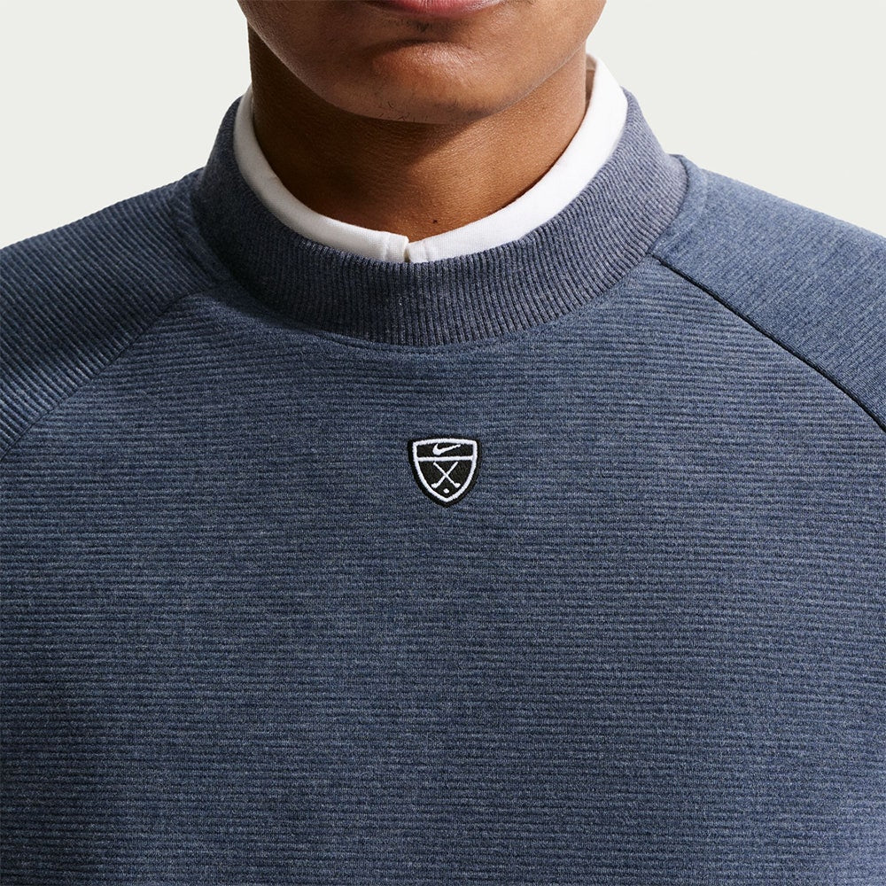Nike Golf Jumper - NK TF Par 5 Crew Neck - College Navy SP26