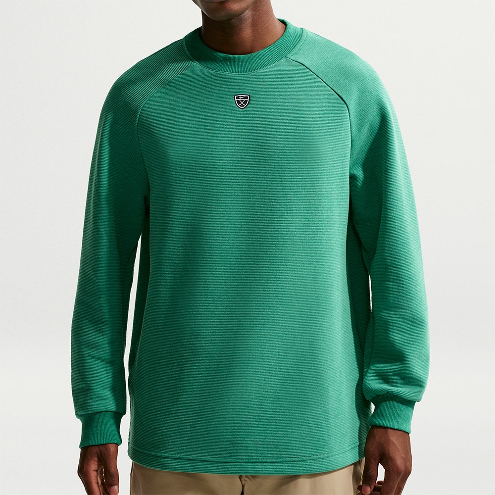 Nike Golf Jumper - NK TF Par 5 Crew Neck - Malachite SP26