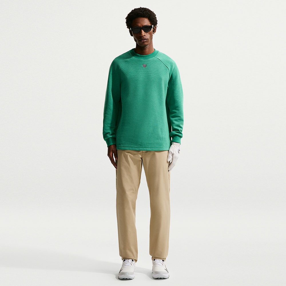 Nike Golf Jumper - NK TF Par 5 Crew Neck - Malachite SP26