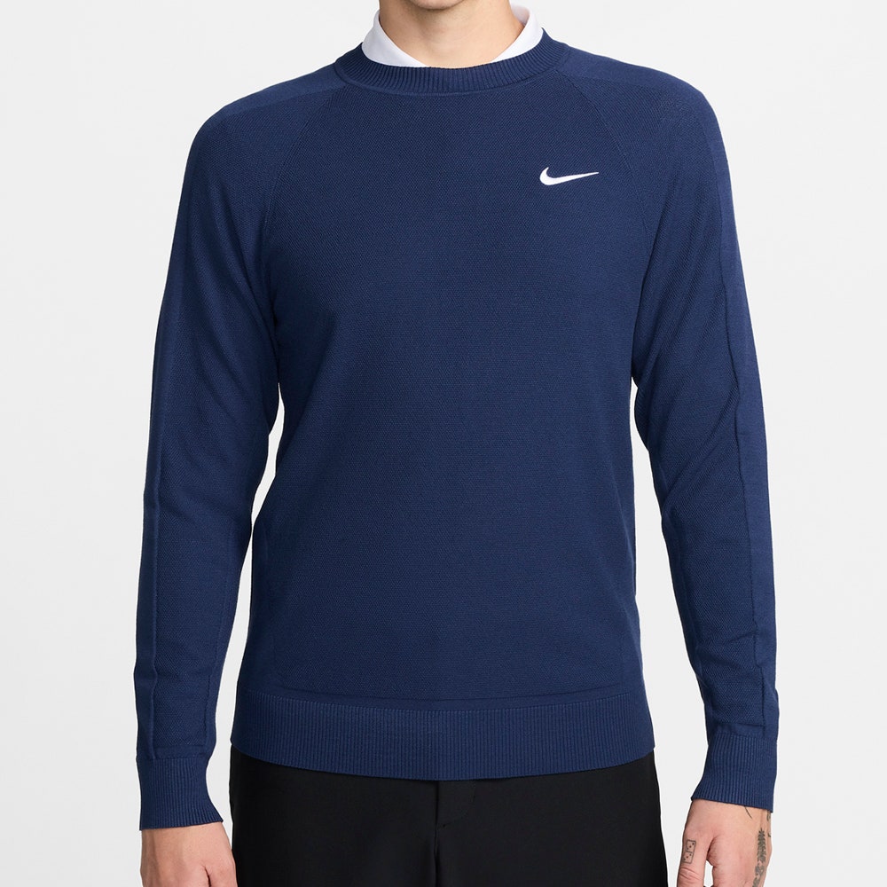 Nike Golf Jumper - NK Tour Crew Neck Sweater - Midnight Navy SP25
