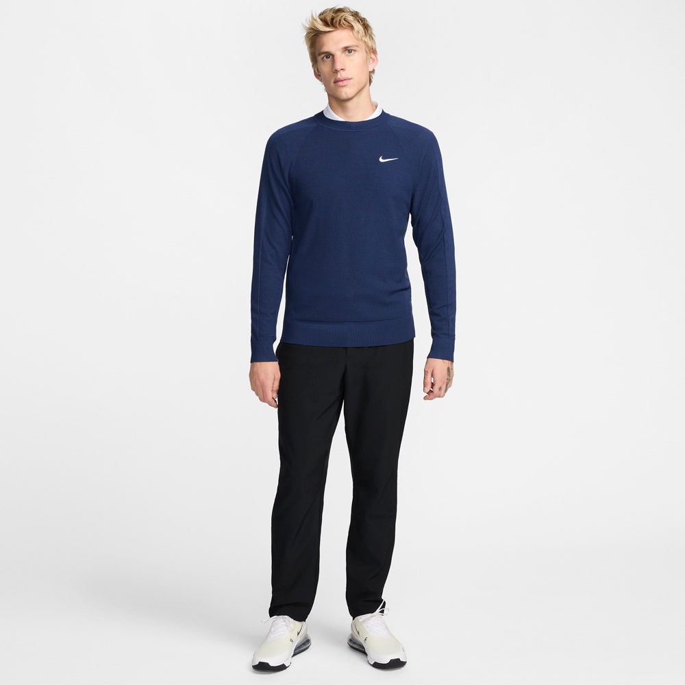 Nike Golf Jumper - NK Tour Crew Neck Sweater - Midnight Navy SP25